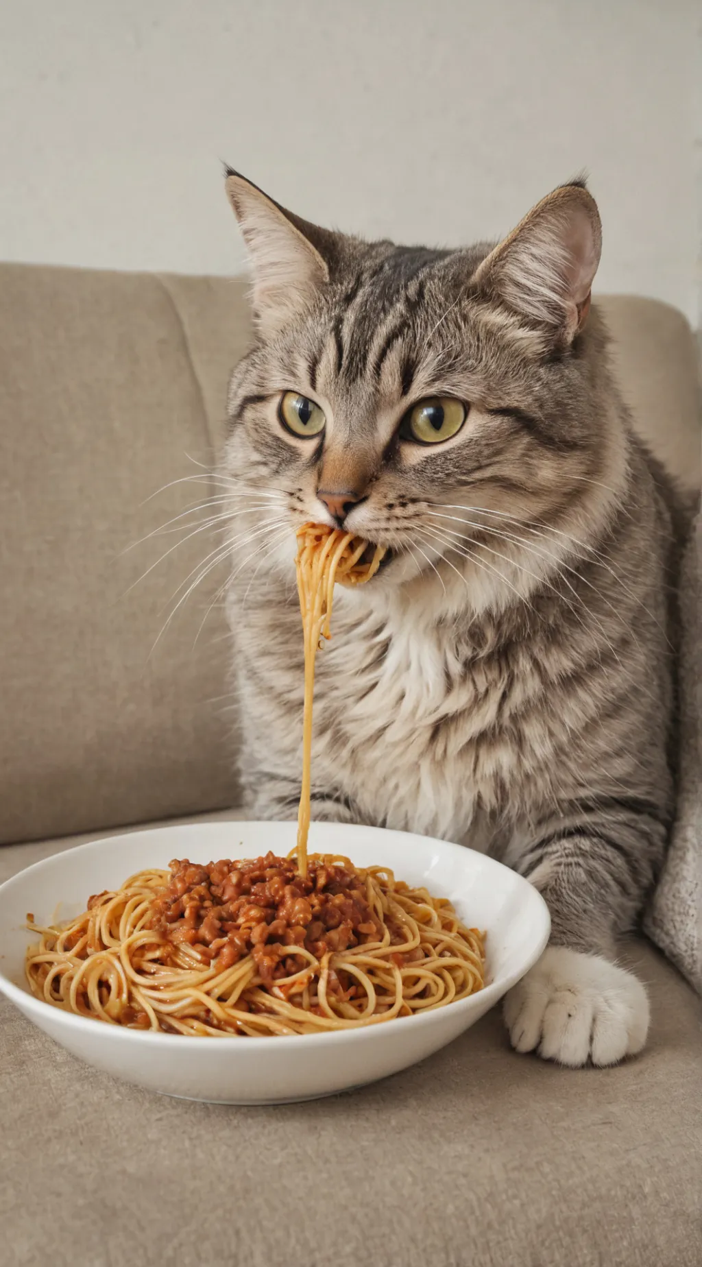 ai character: cat background