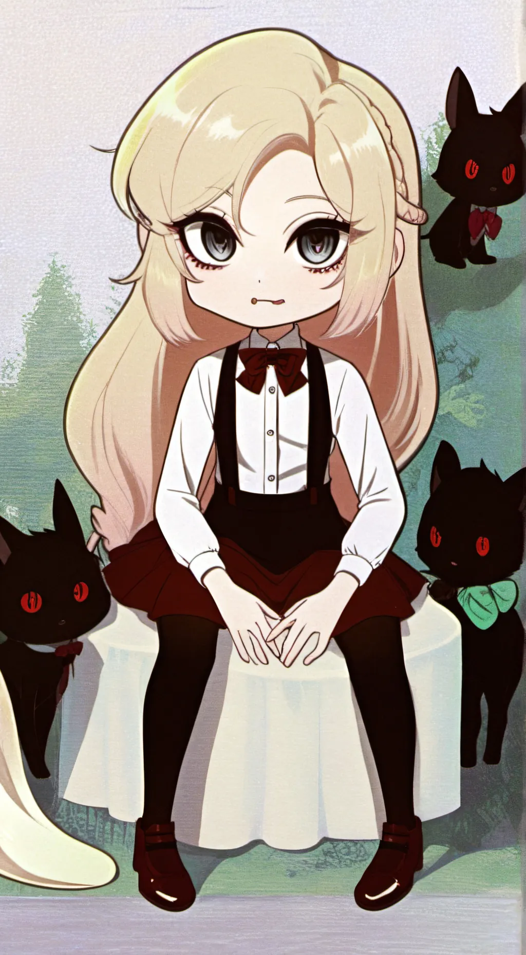 ai character: HAZBIN HOTELLLLLL background