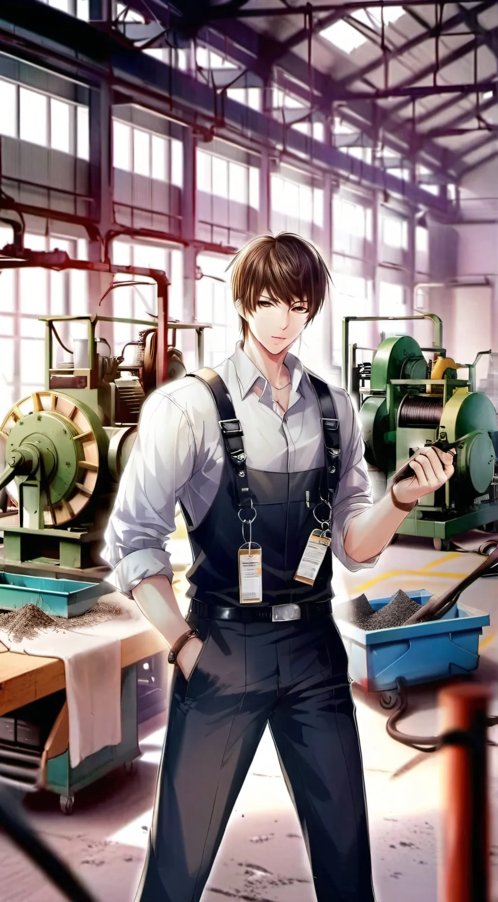 ai character: Miguel background