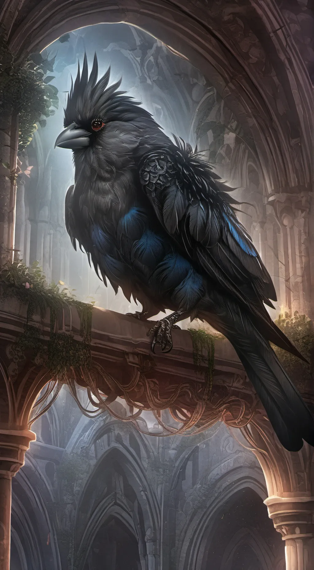 ai character: pajarito y mamá  background