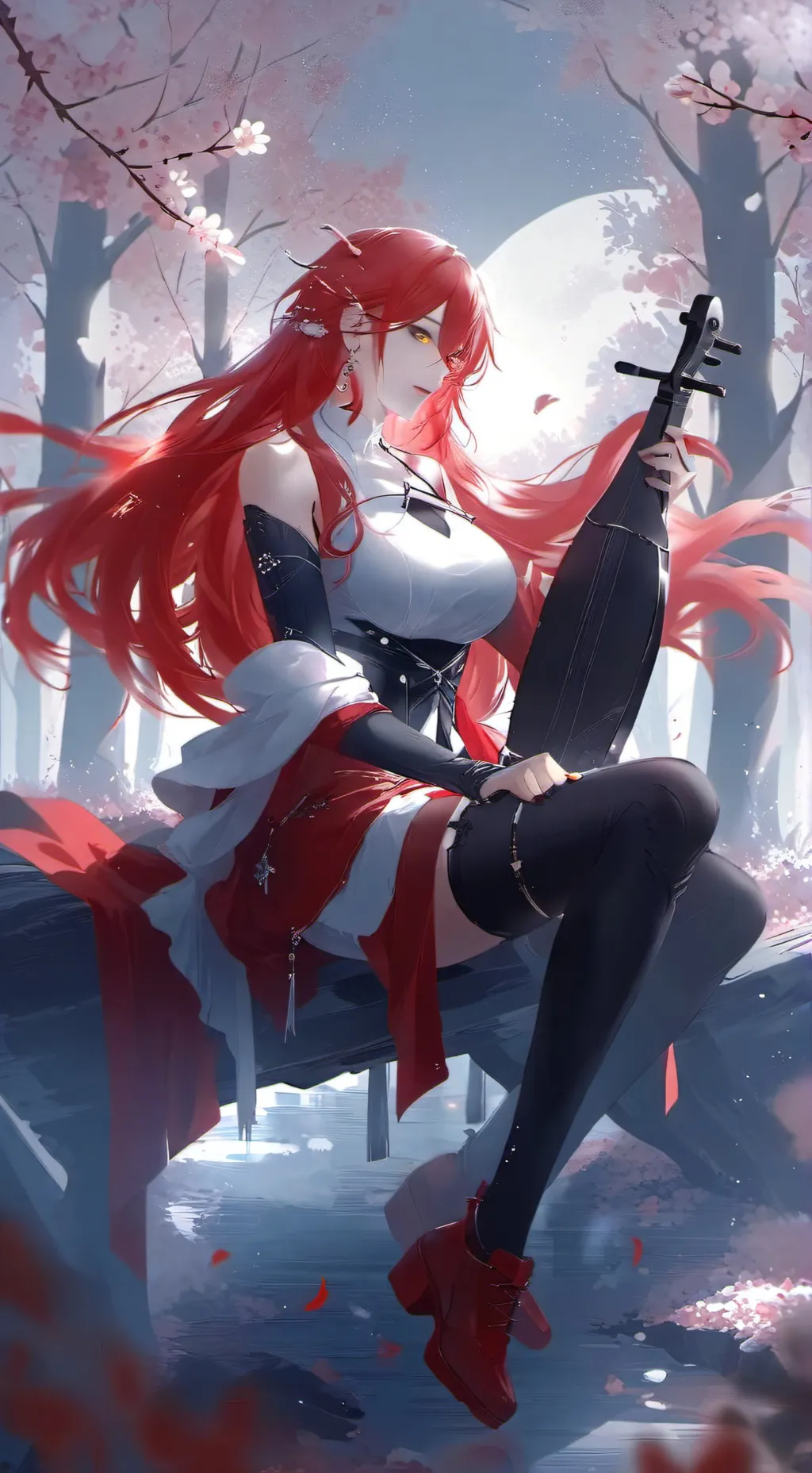 ai character: Rosalía background