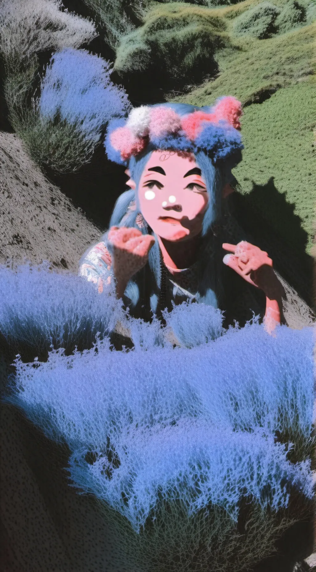 ai character: SPIDER WEB MV!! background