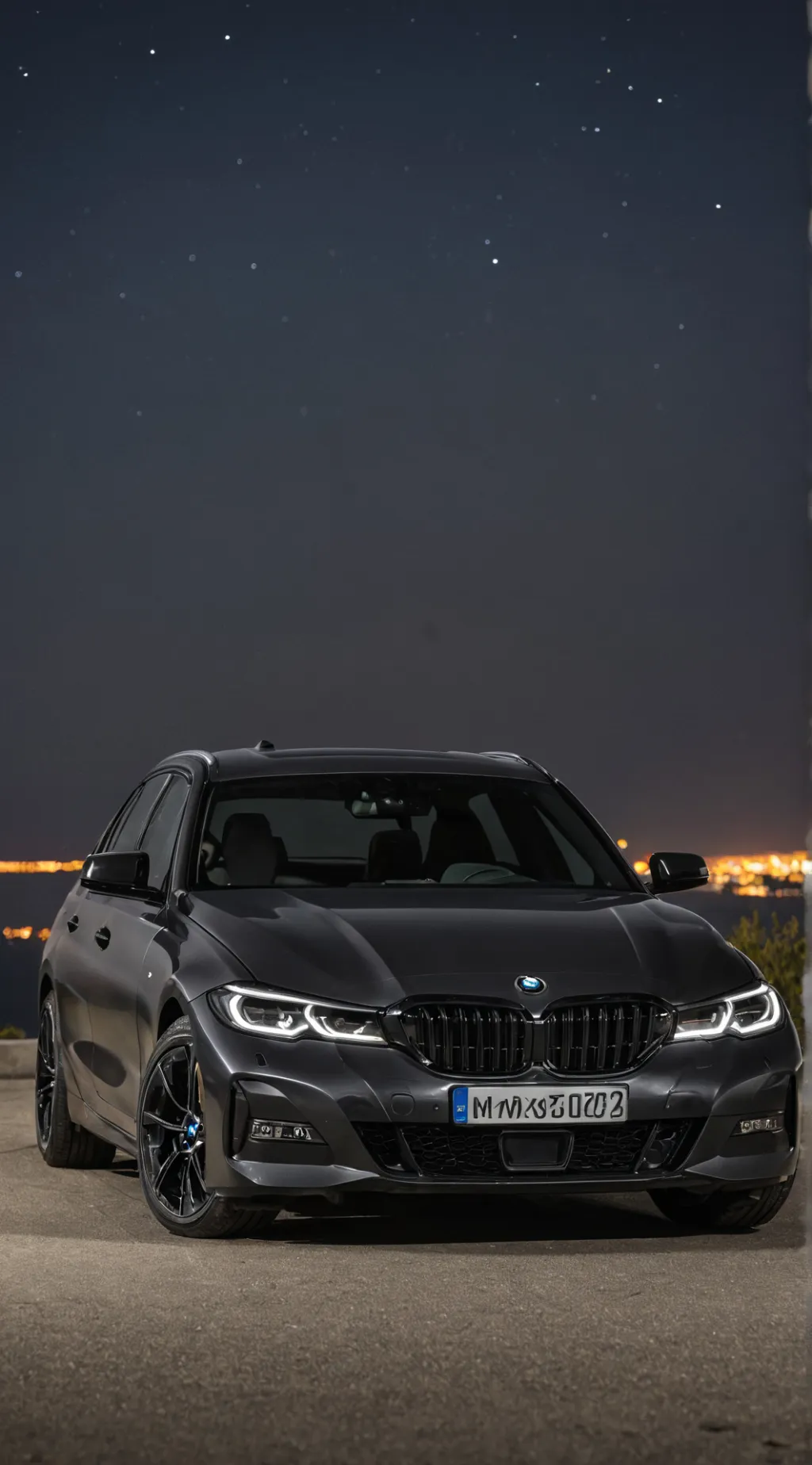 ai character: Late Night Drive background