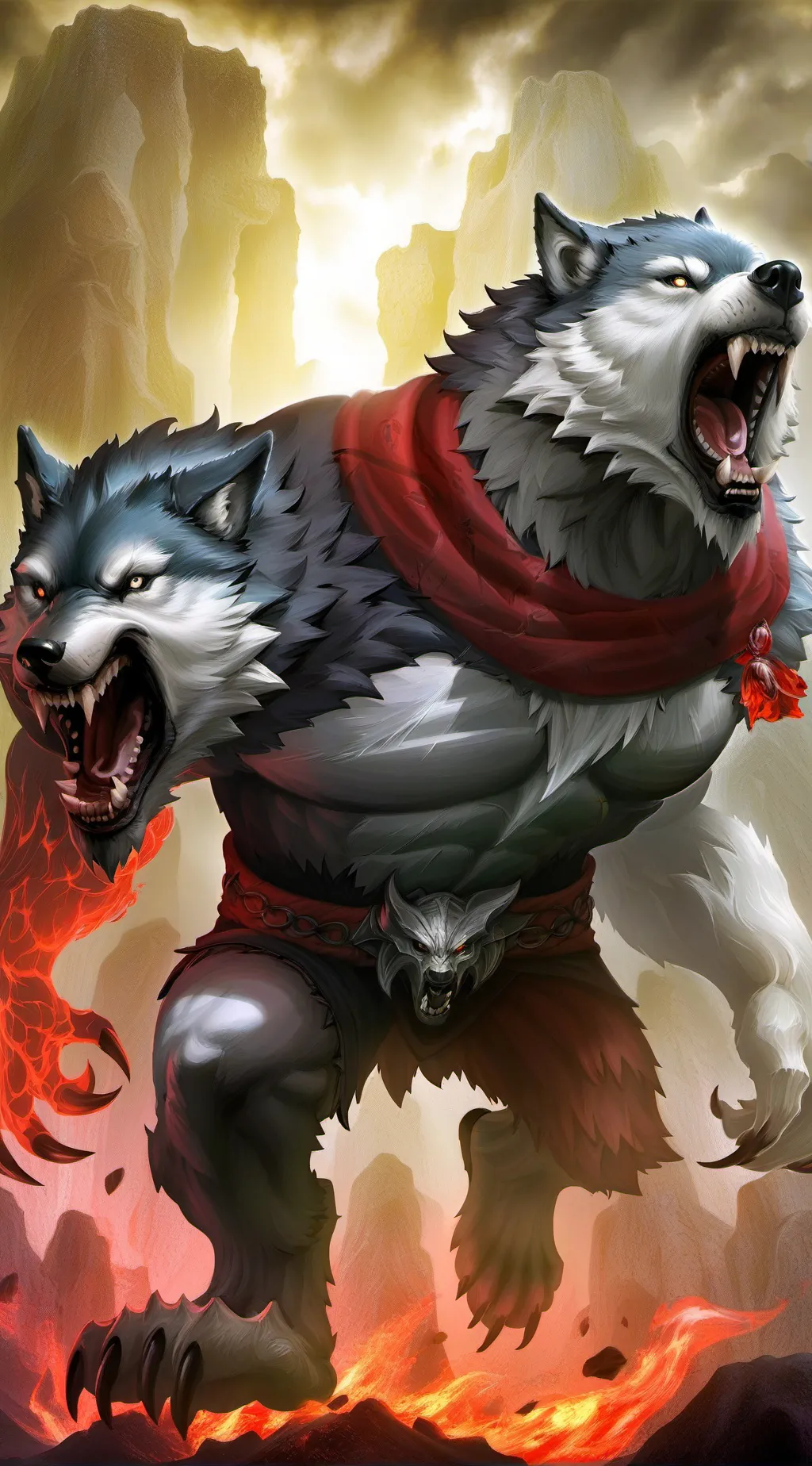 ai character: Cerberus background