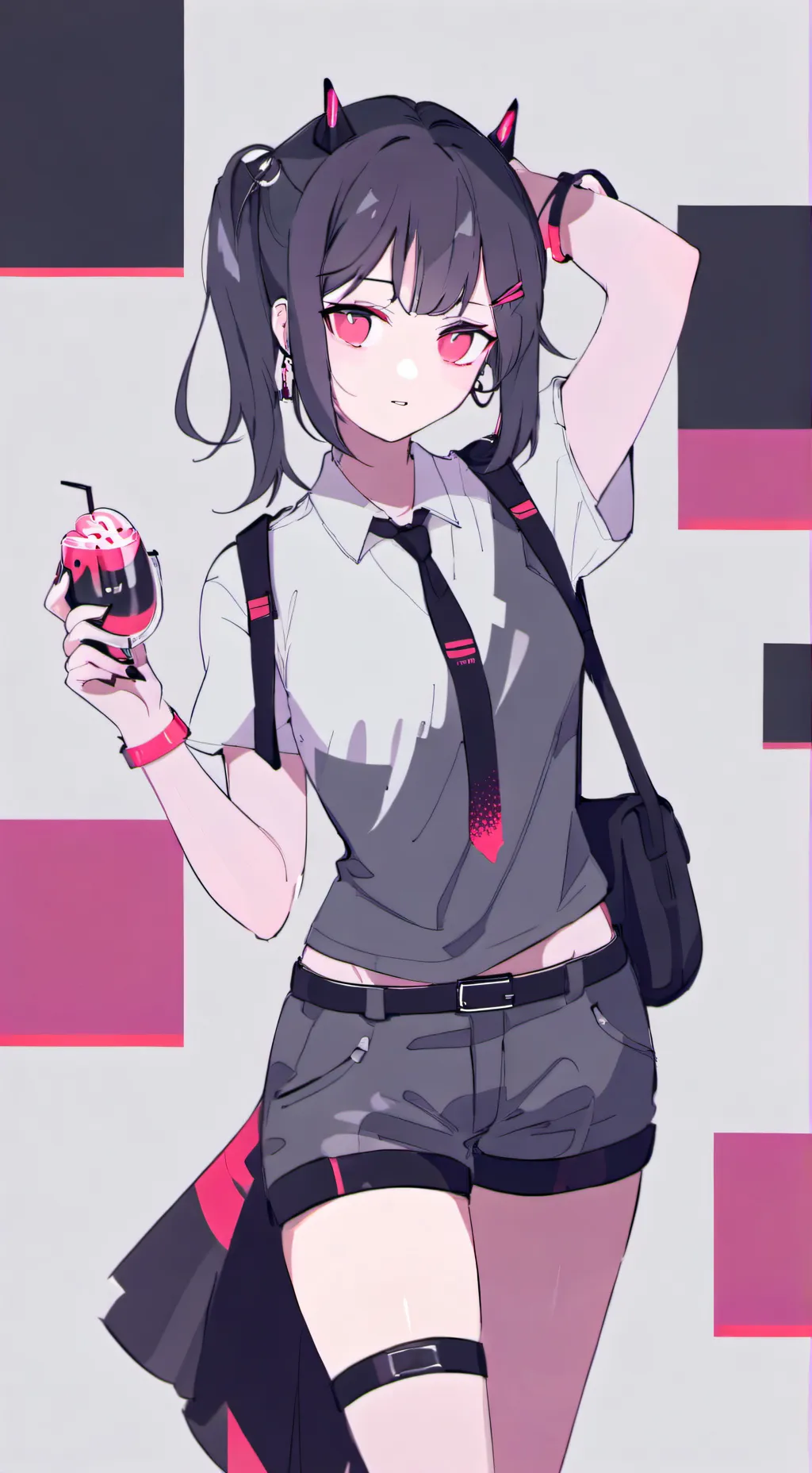 ai character: Luna background