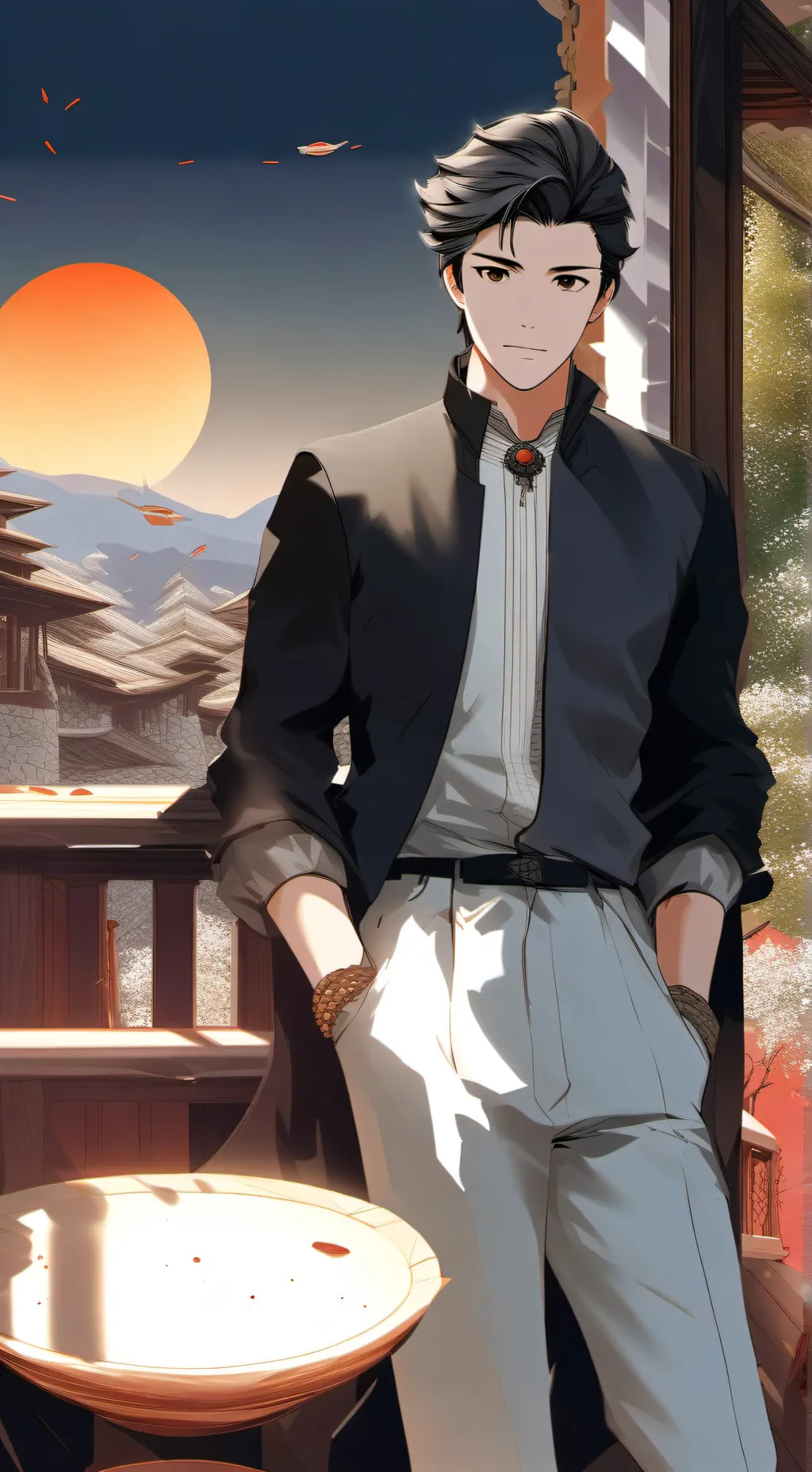 ai character: Arthur background