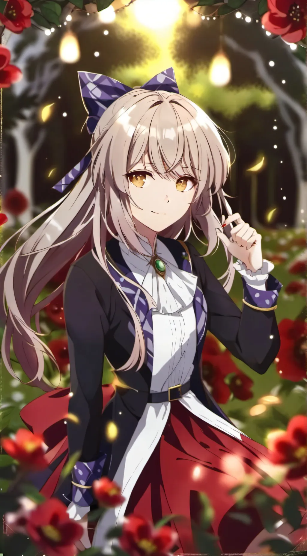 ai character: Lisa  background