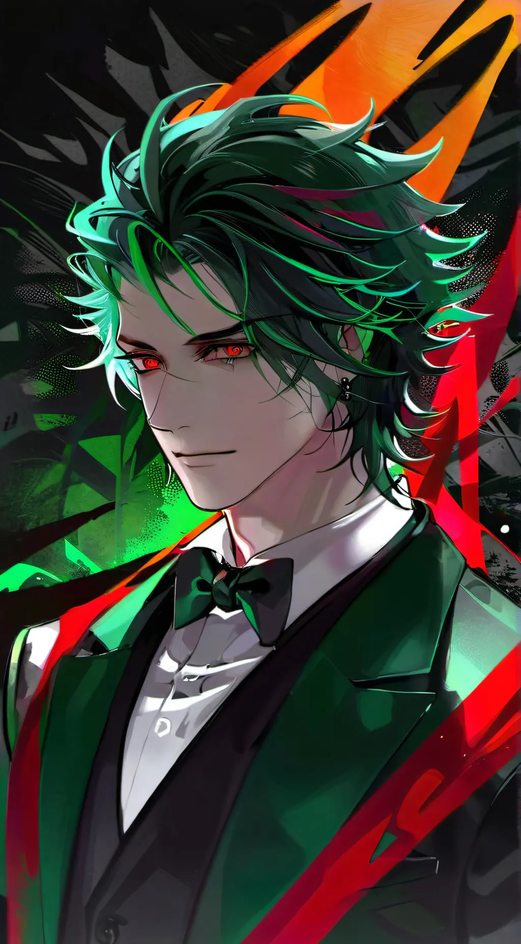 ai character: Twisted Vee. background