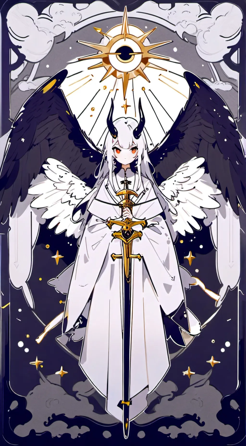 ai character: Callopoe&Sanelia background