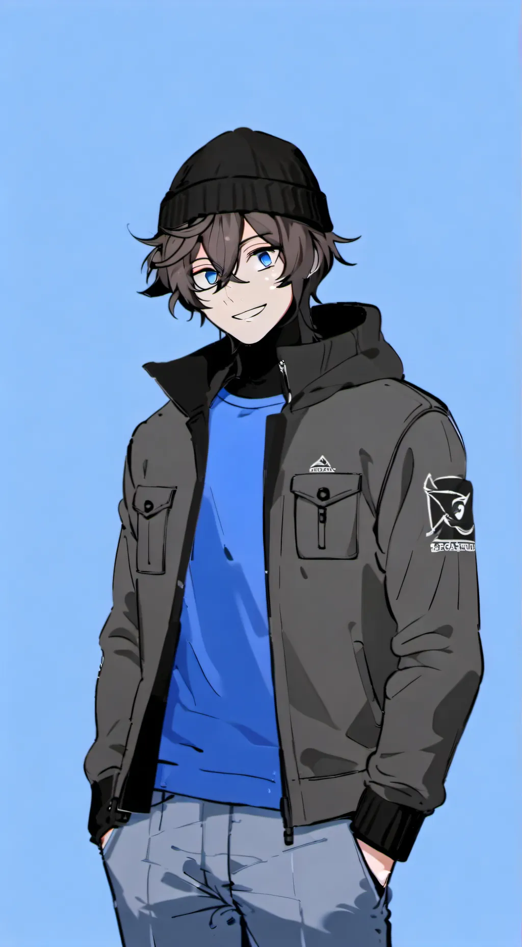 ai character: Kneo Slushy Arei background