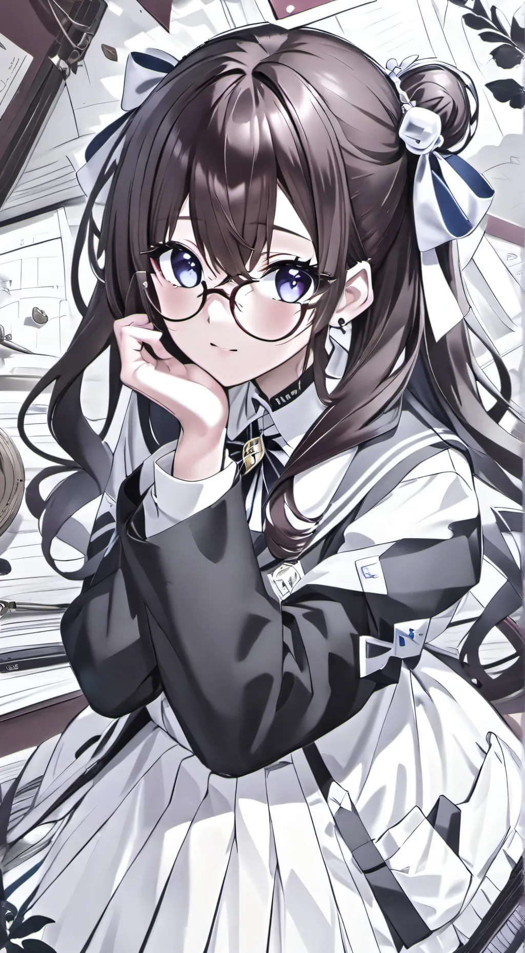 ai character: Sister :D background