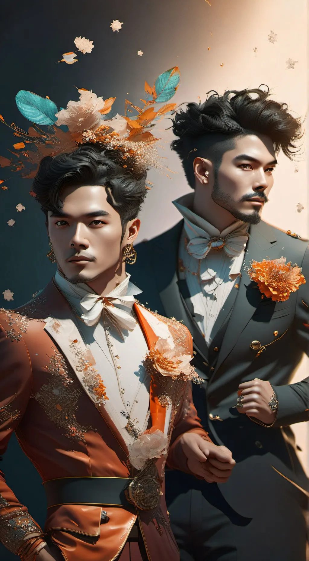 ai character: shrimpo  background