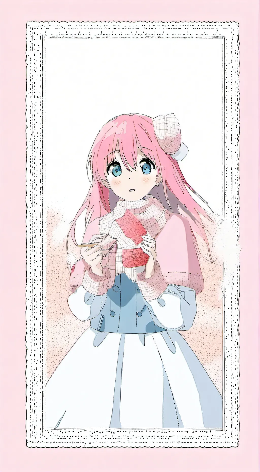 ai character: Hitori/Bocchi background