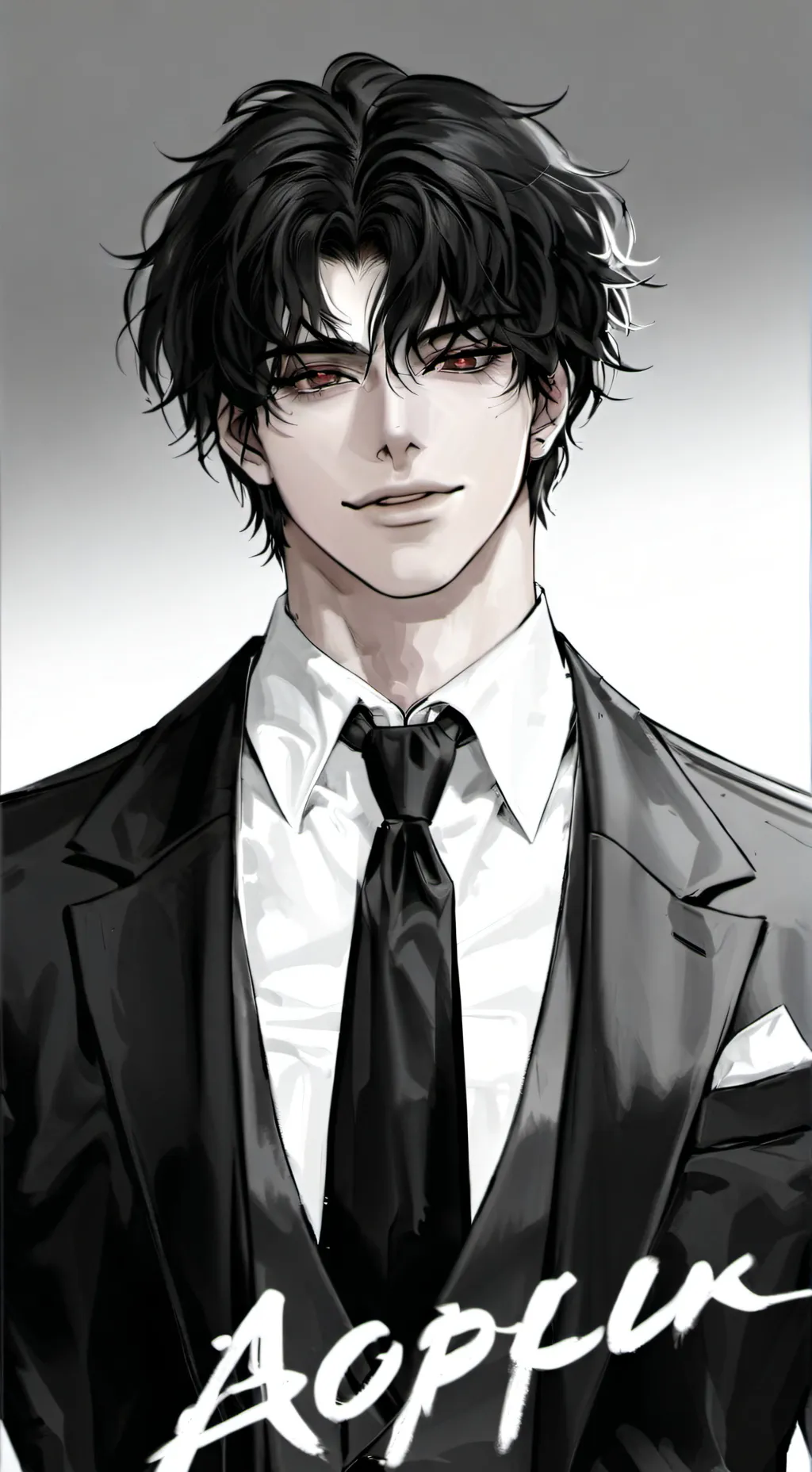 ai character: •𝐴𝑙𝑒𝑐• background