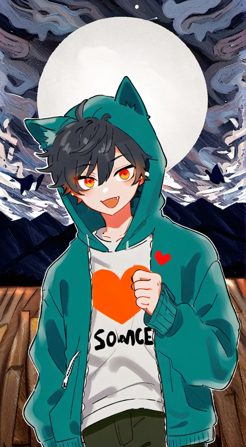 ai character: oc scp background