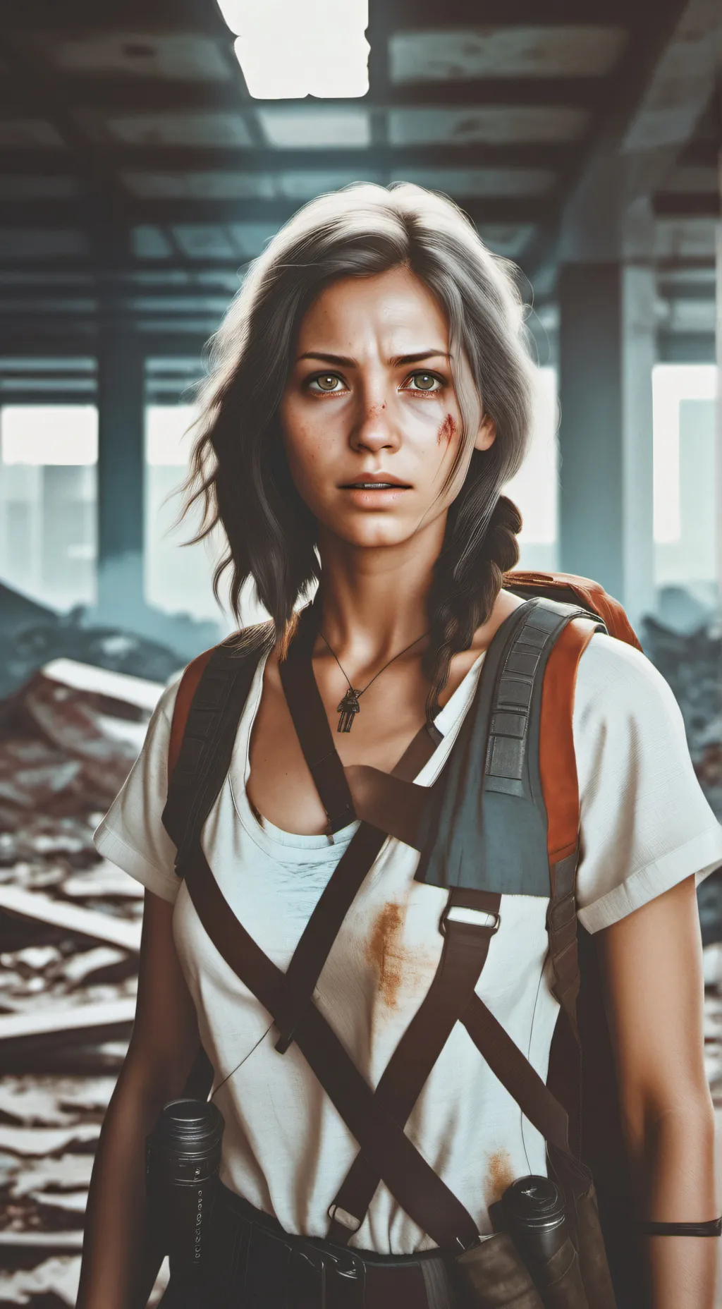 ai character: Sandra background