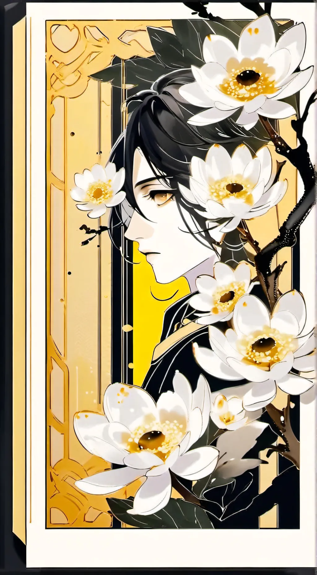 ai character: Mha festival background