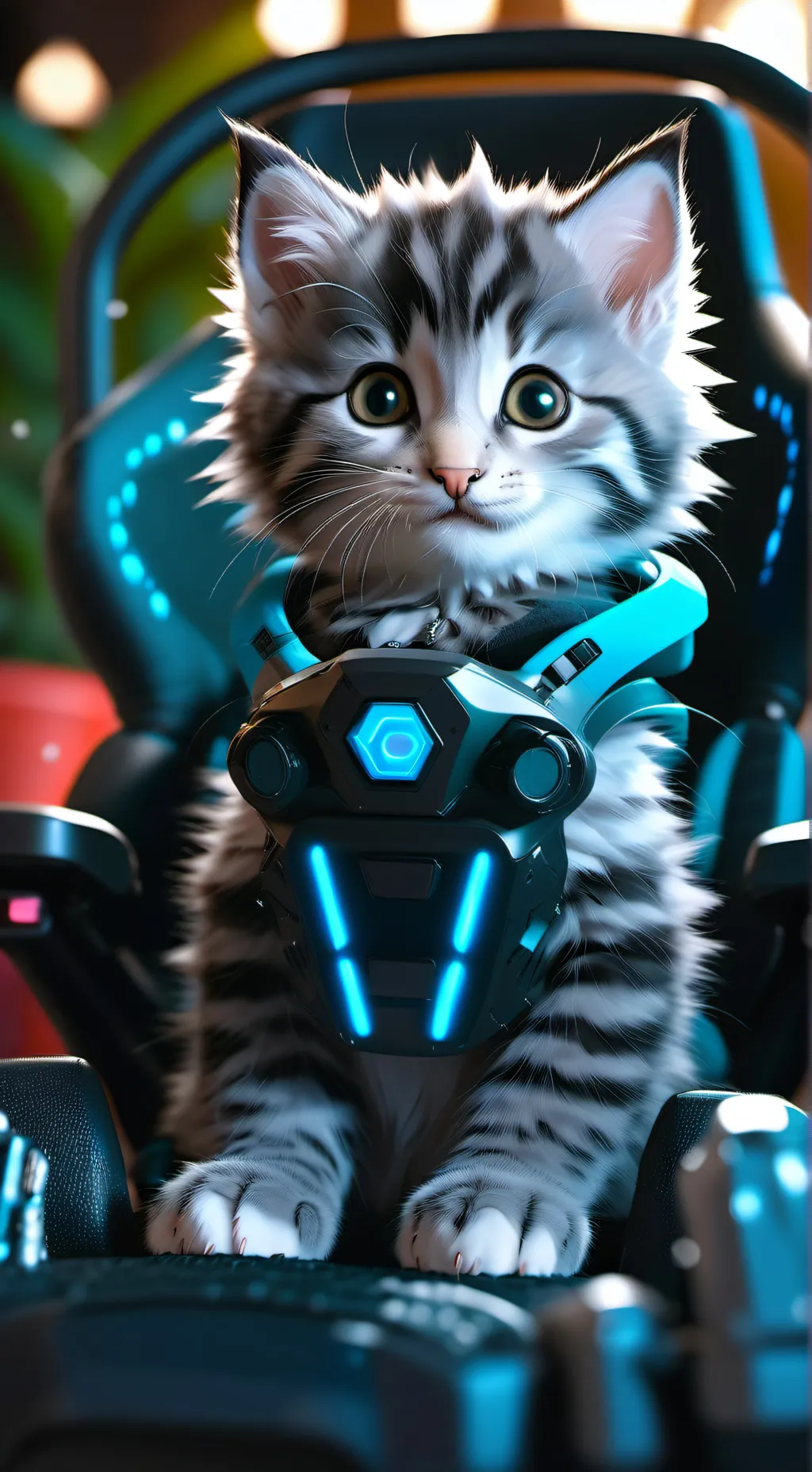 ai character: Pixel background