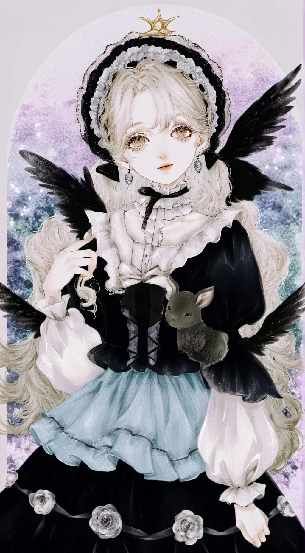 ai character: kitty background