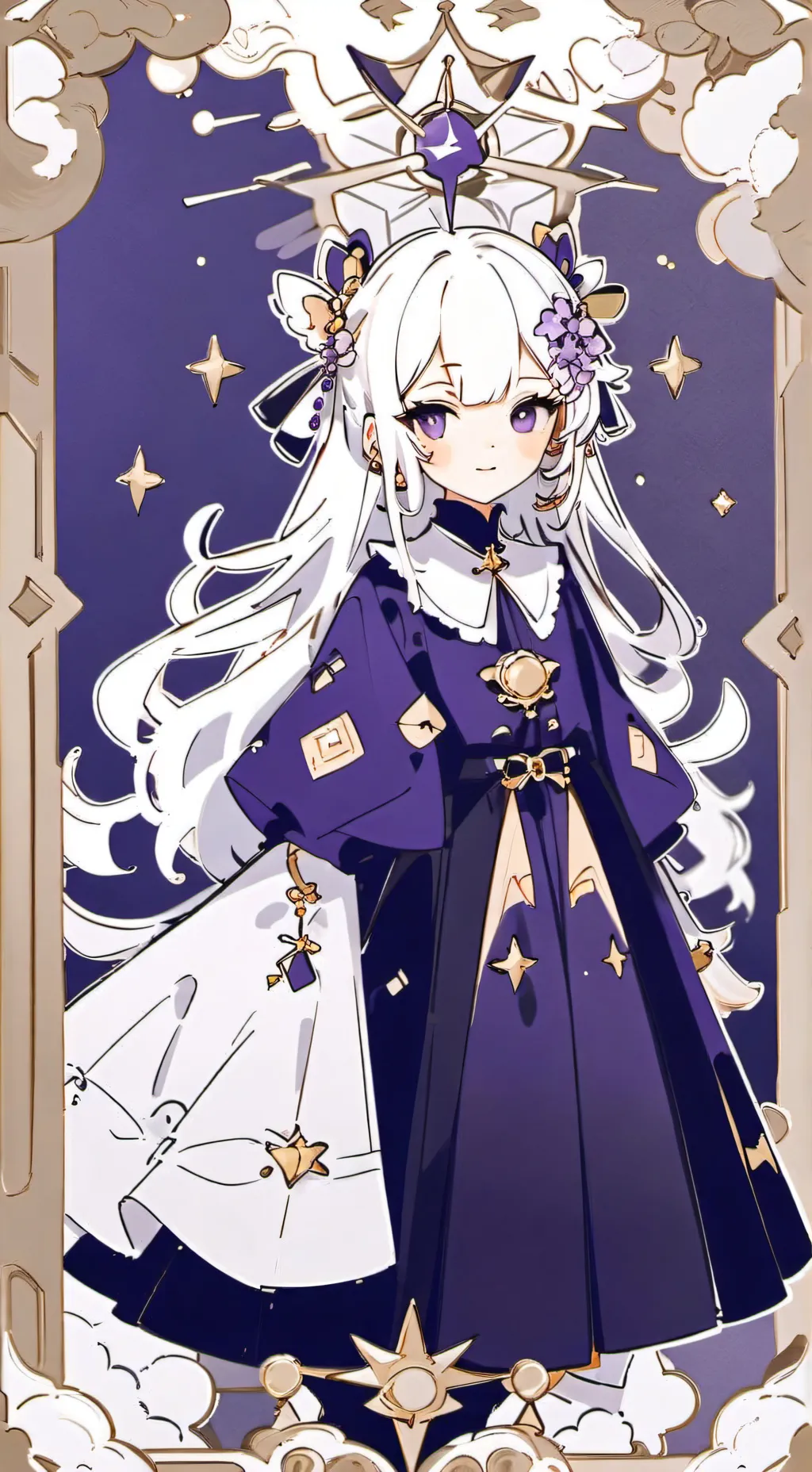 ai character: uzi background