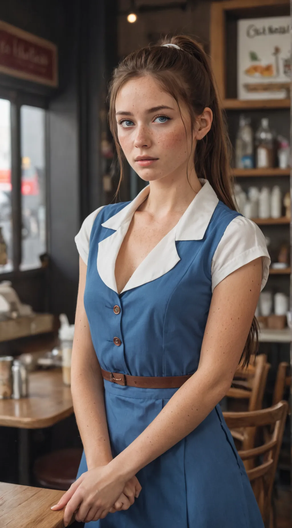 ai character: Sarah background