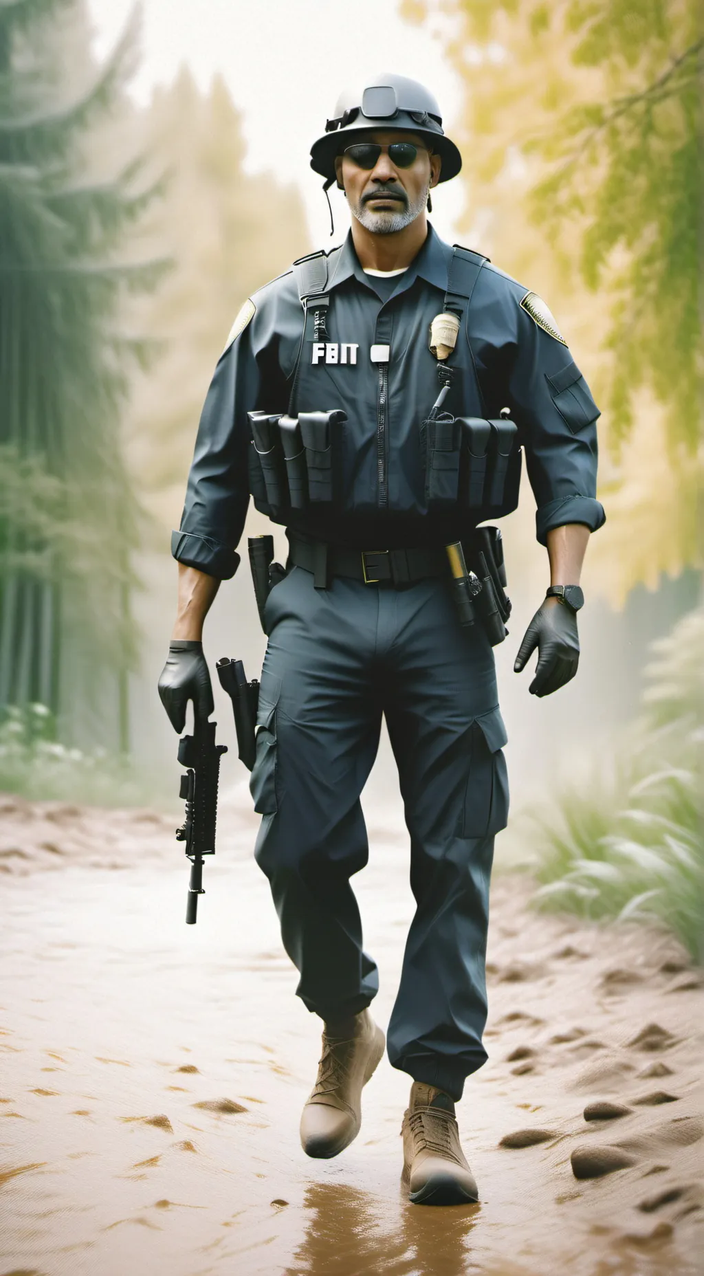 ai character: FBI  background