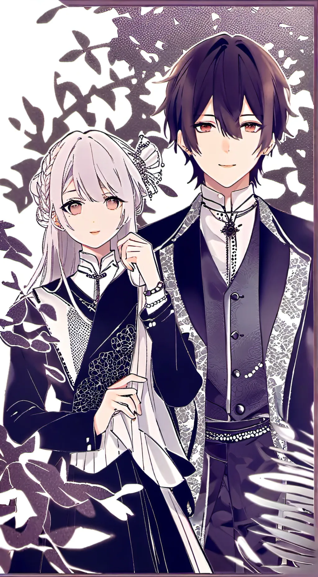 ai character: bakugo and Jiro background