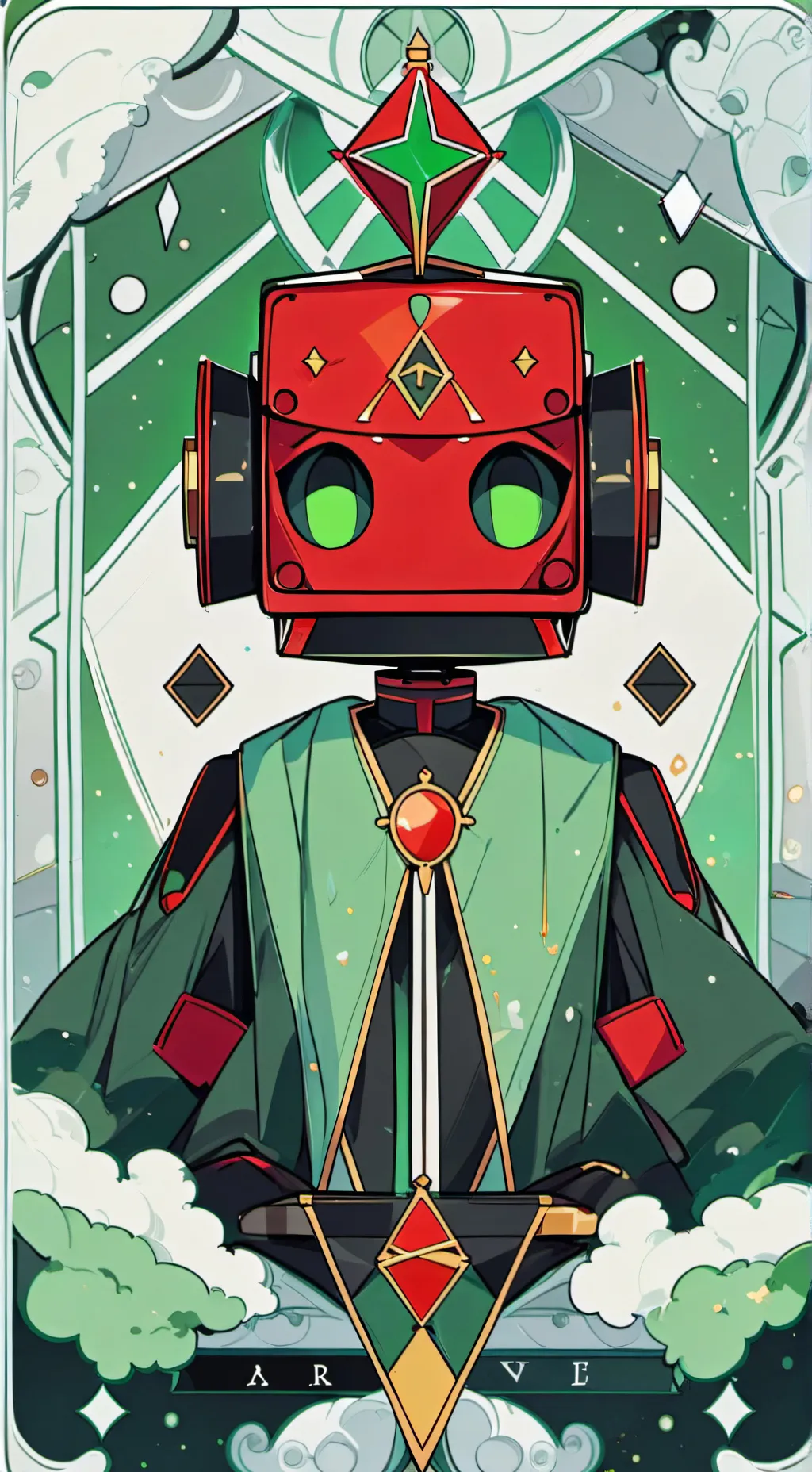 ai character: Roboty background