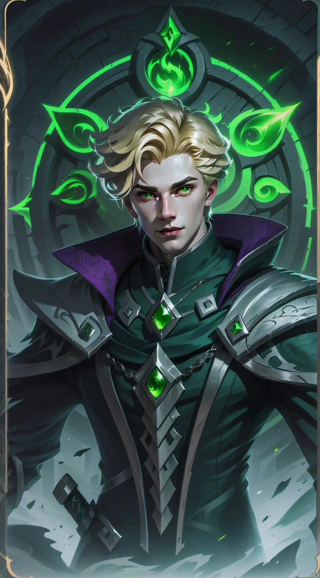 ai character: evan background