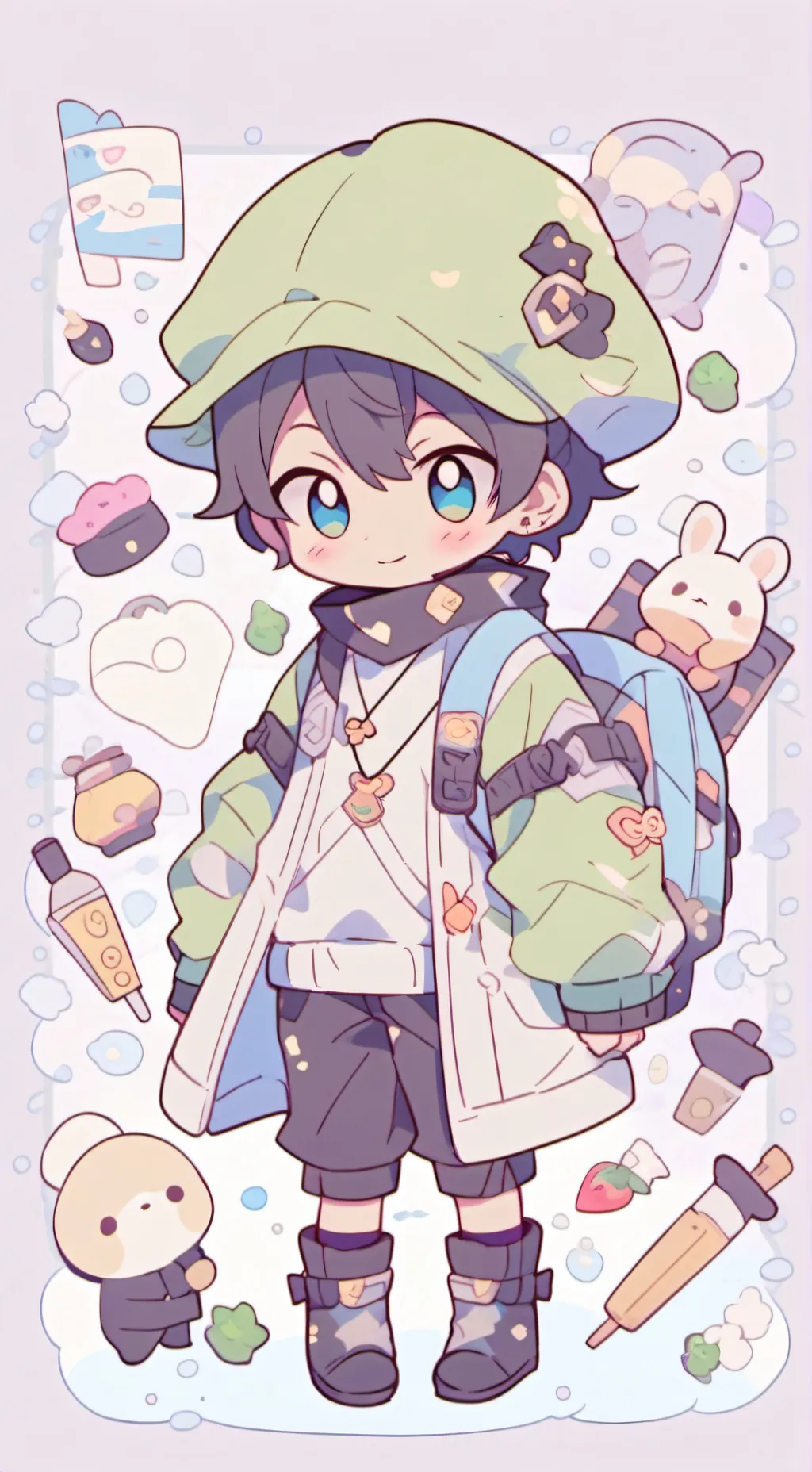 ai character: mikael background