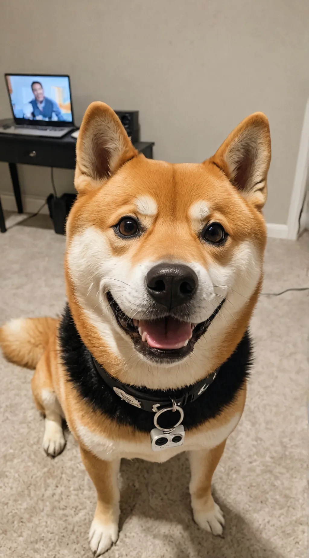 ai character: Pixel background