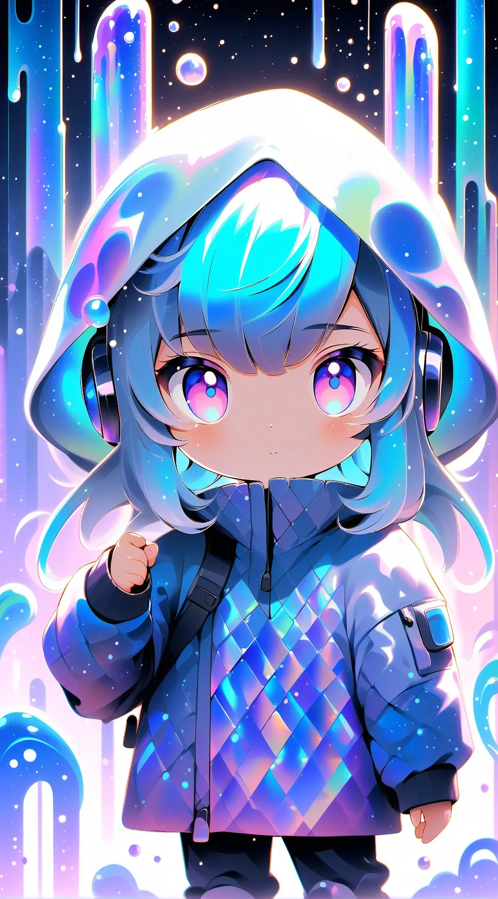 ai character: Sam Lana Bob Eiko background