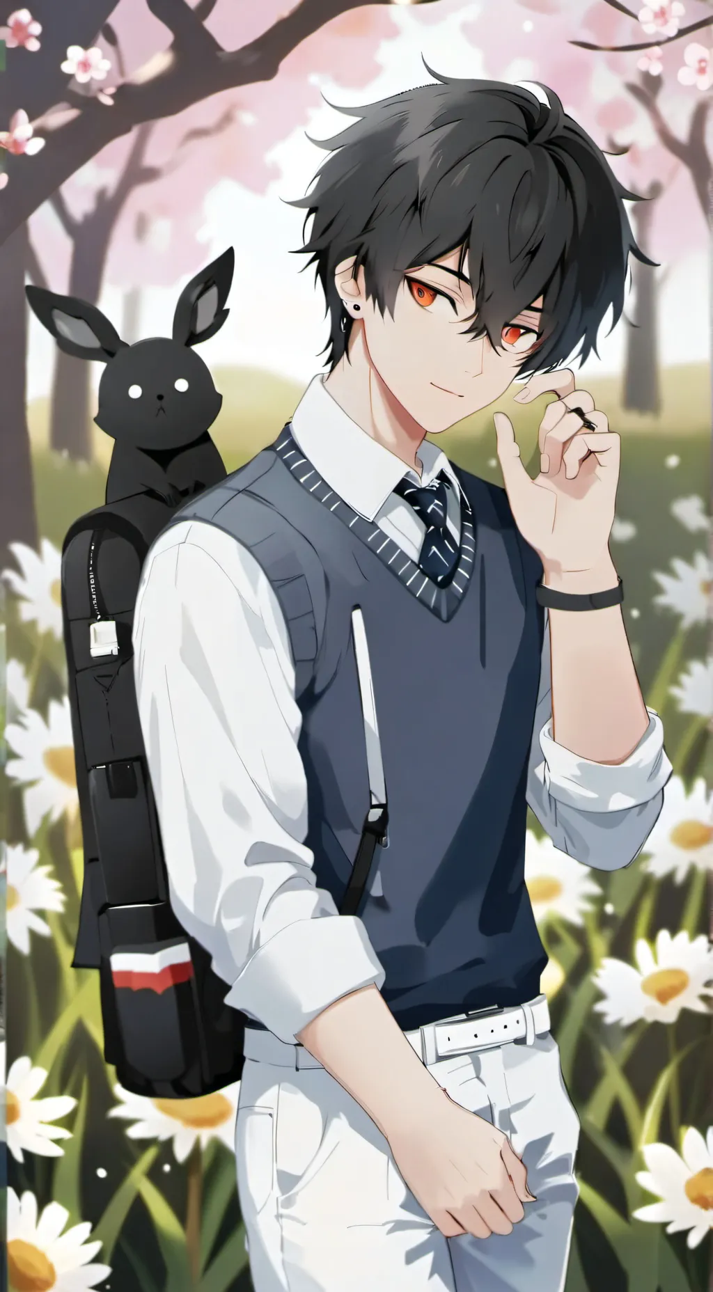 ai character: Max background