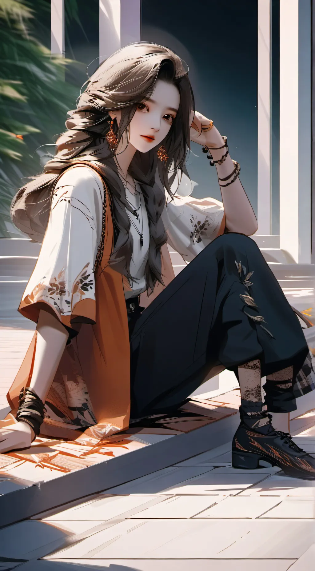 ai character: Marta <3 🐾 background