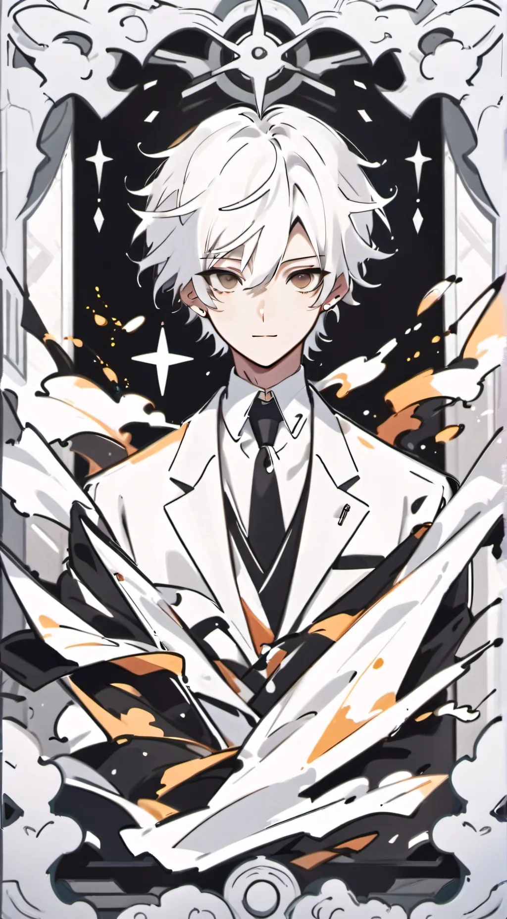 ai character: Ch×Mha background