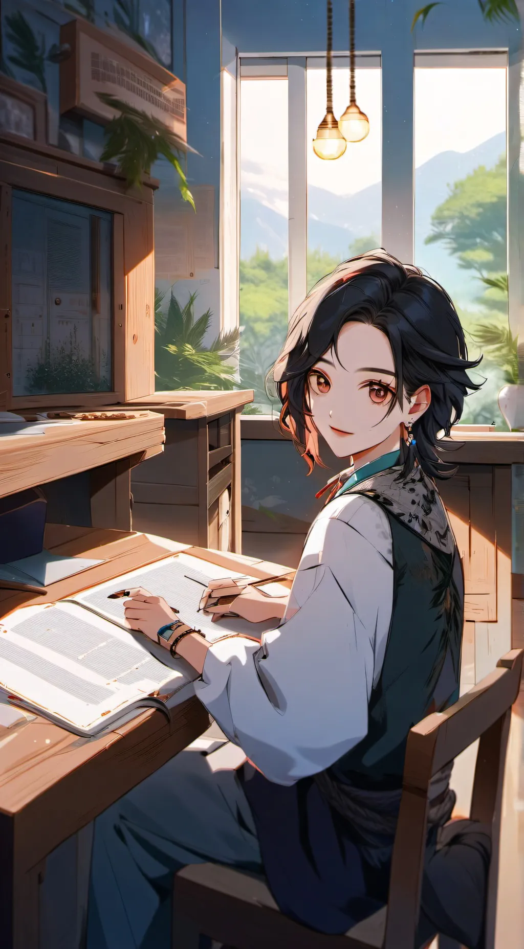 ai character: ♡•Bella•♡ background