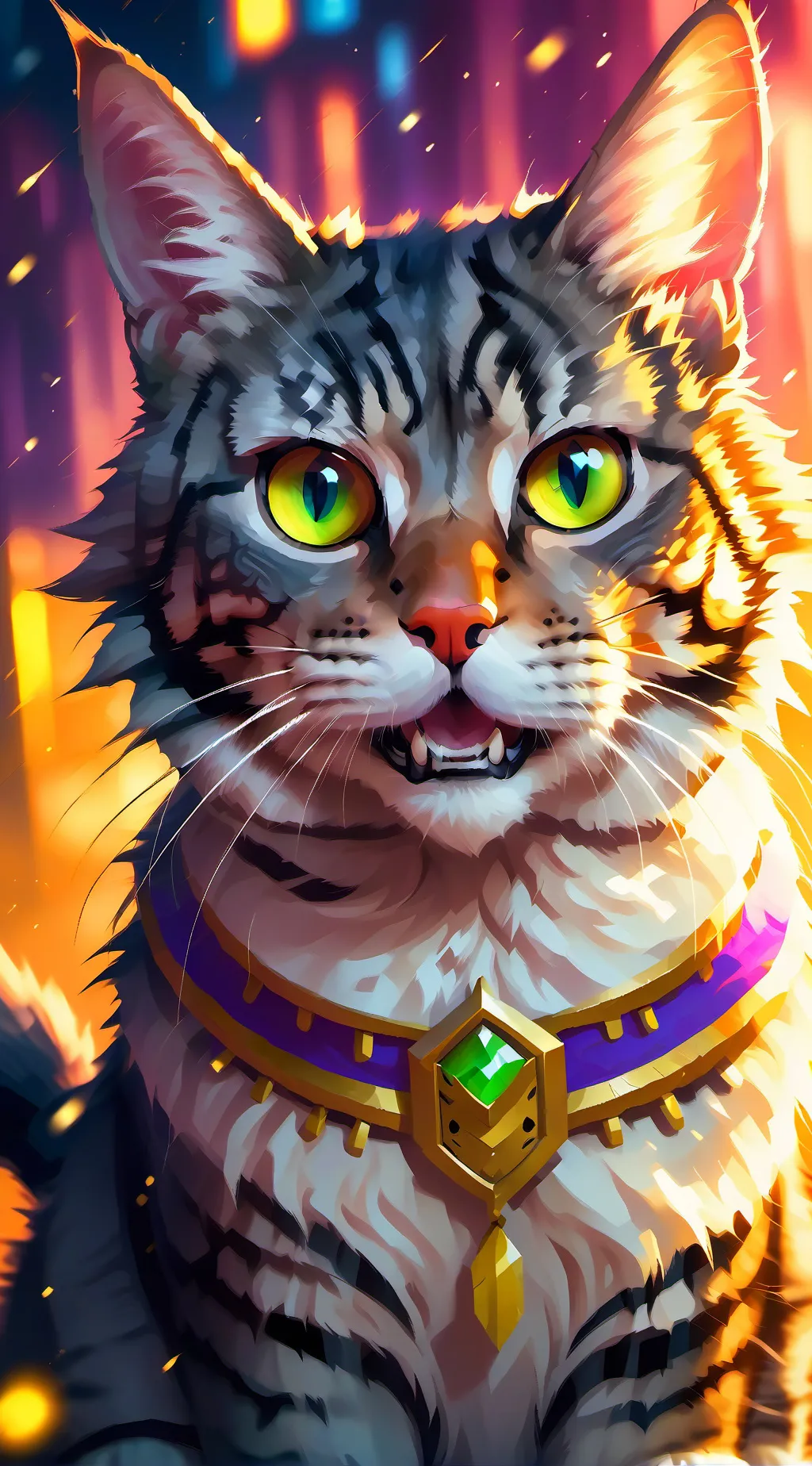 ai character: Whiskers background