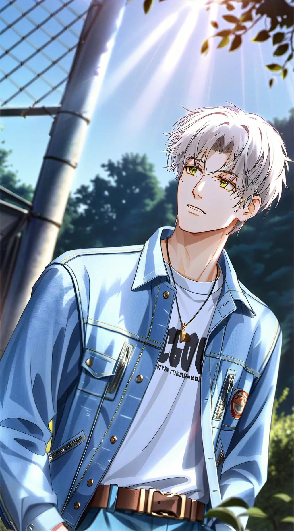 ai character: Caiden background