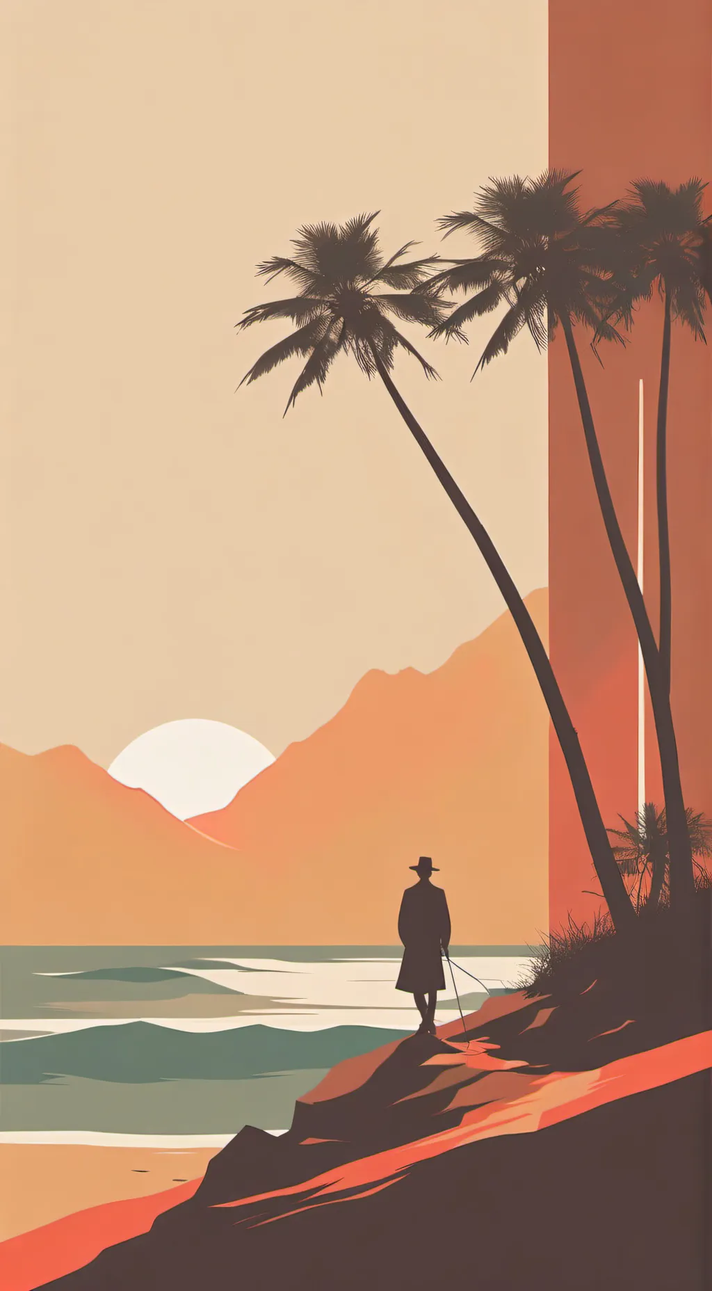 ai character: ? background