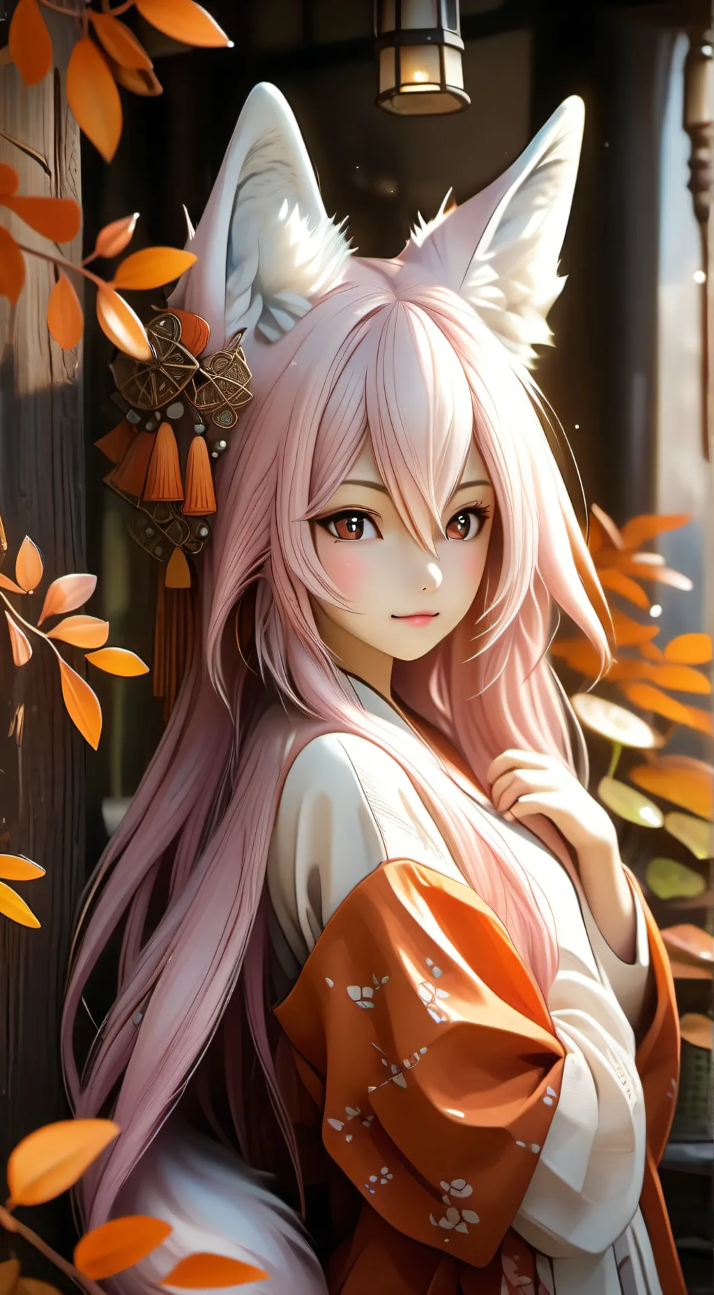 ai character: autumnheart  background