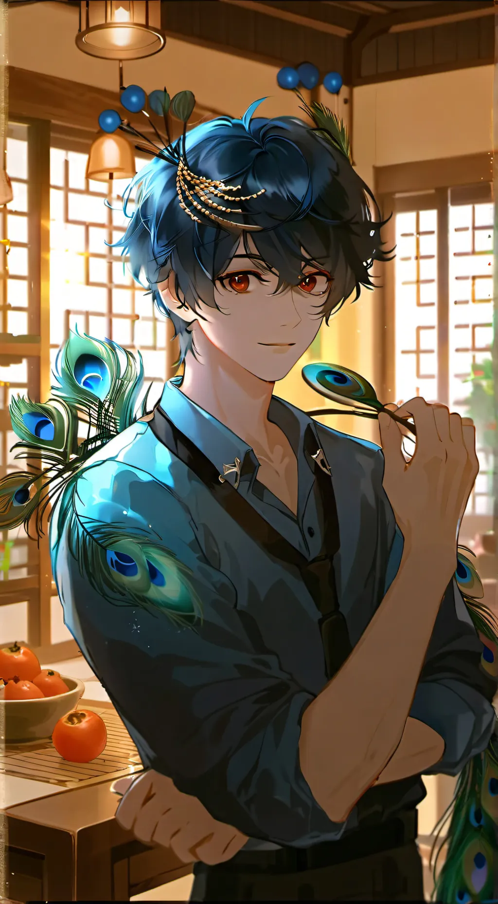 ai character: en español  background