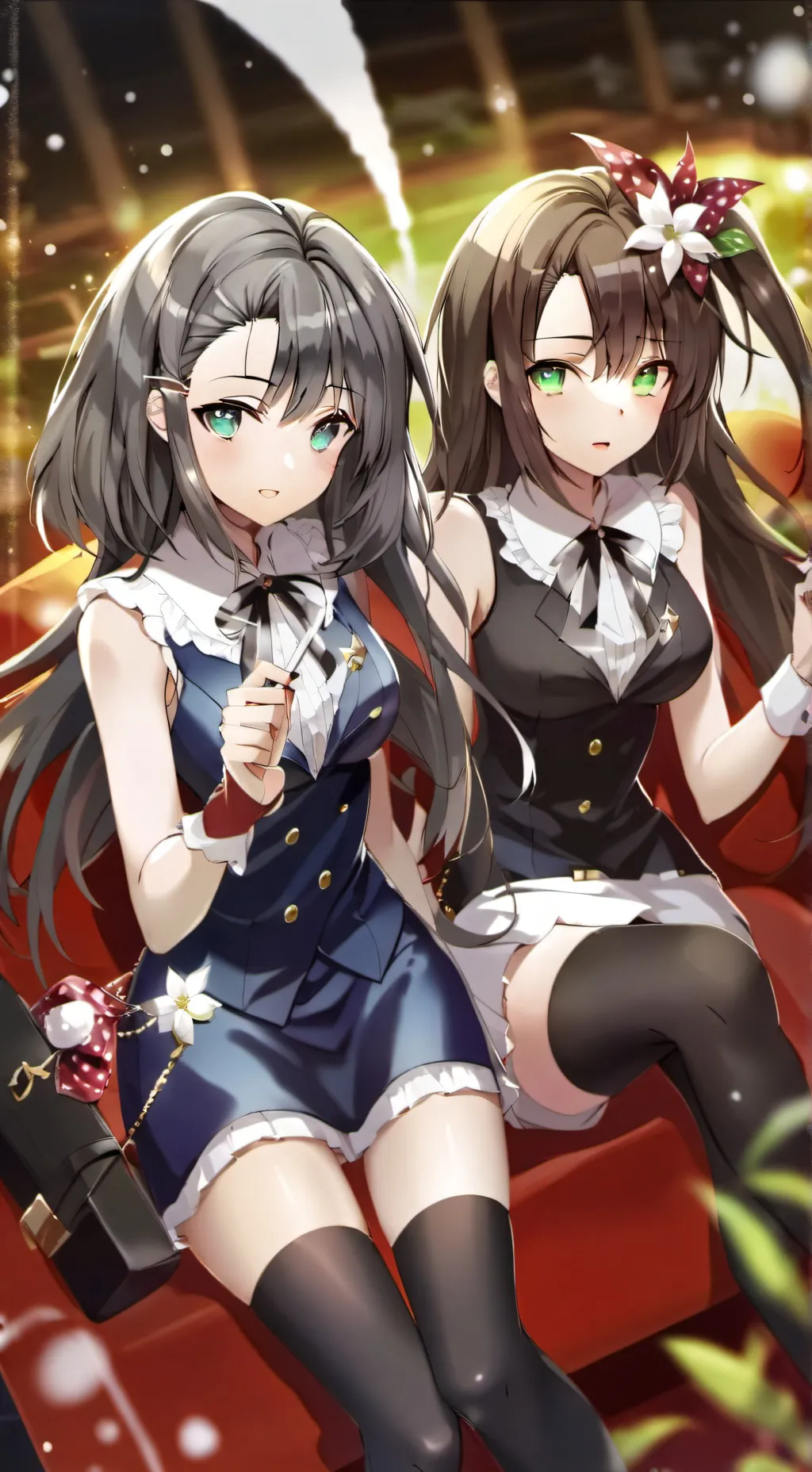 ai character: Shukura and Tenya background