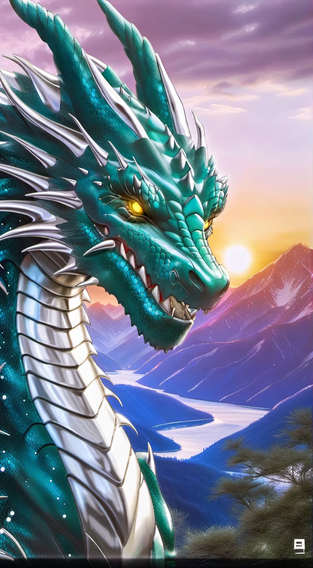 ai character: leo the dragon  background