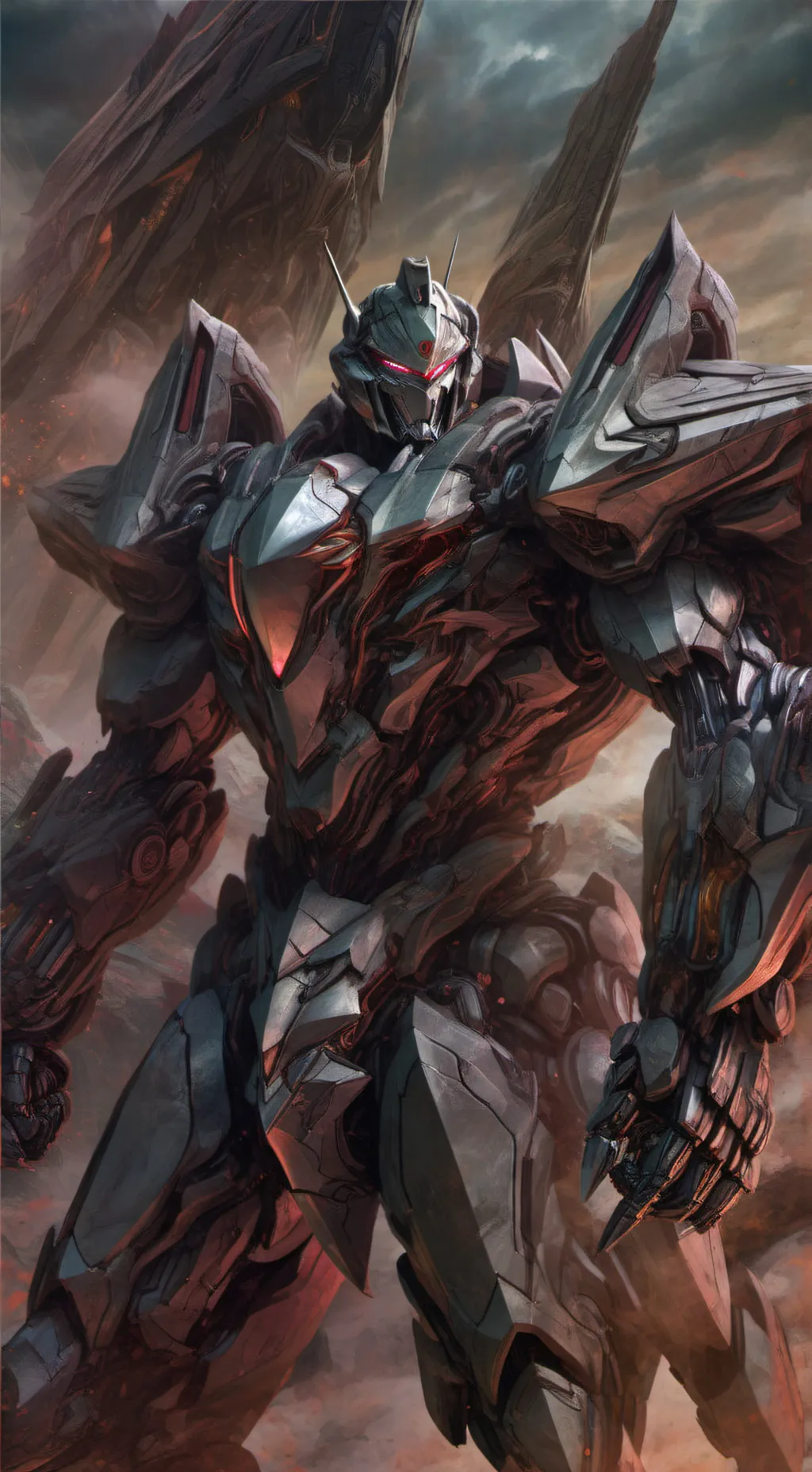 ai character: Megatron  background