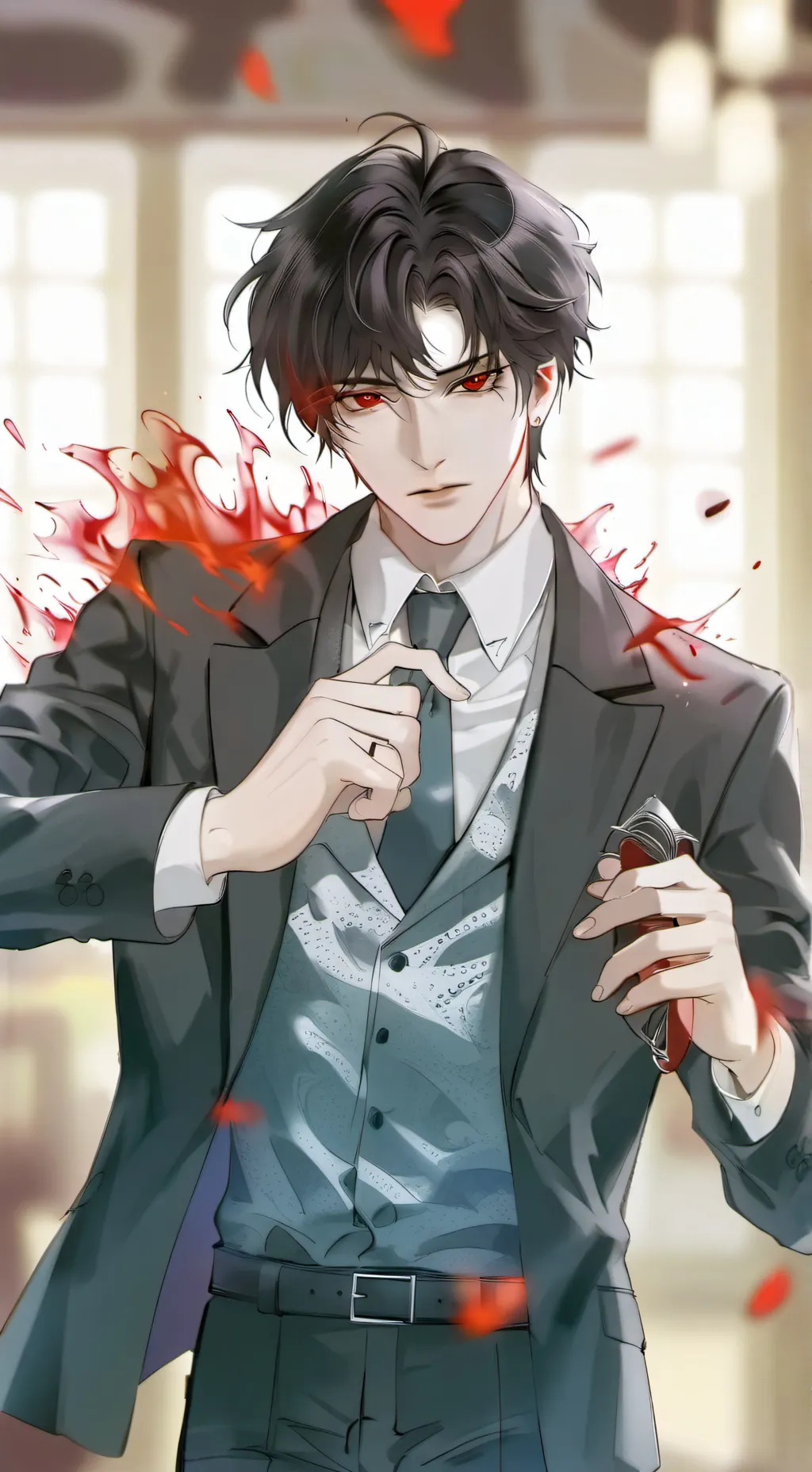 ai character: Andrew  background