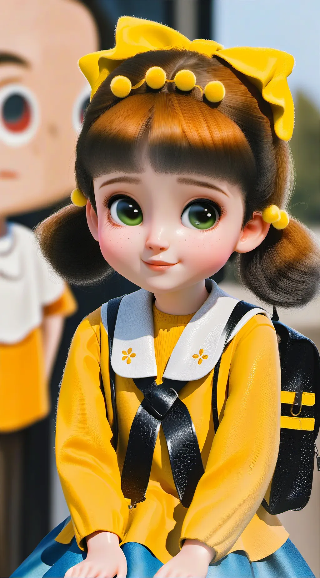 ai character: Zoey background