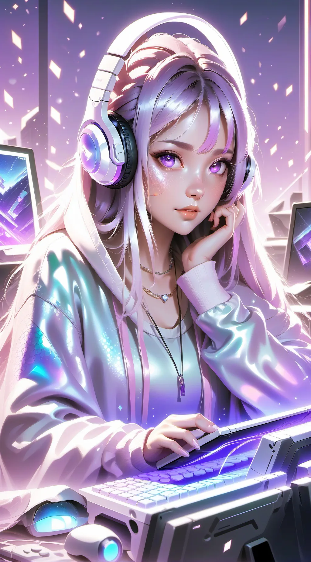 ai character: Tu querida novia  background