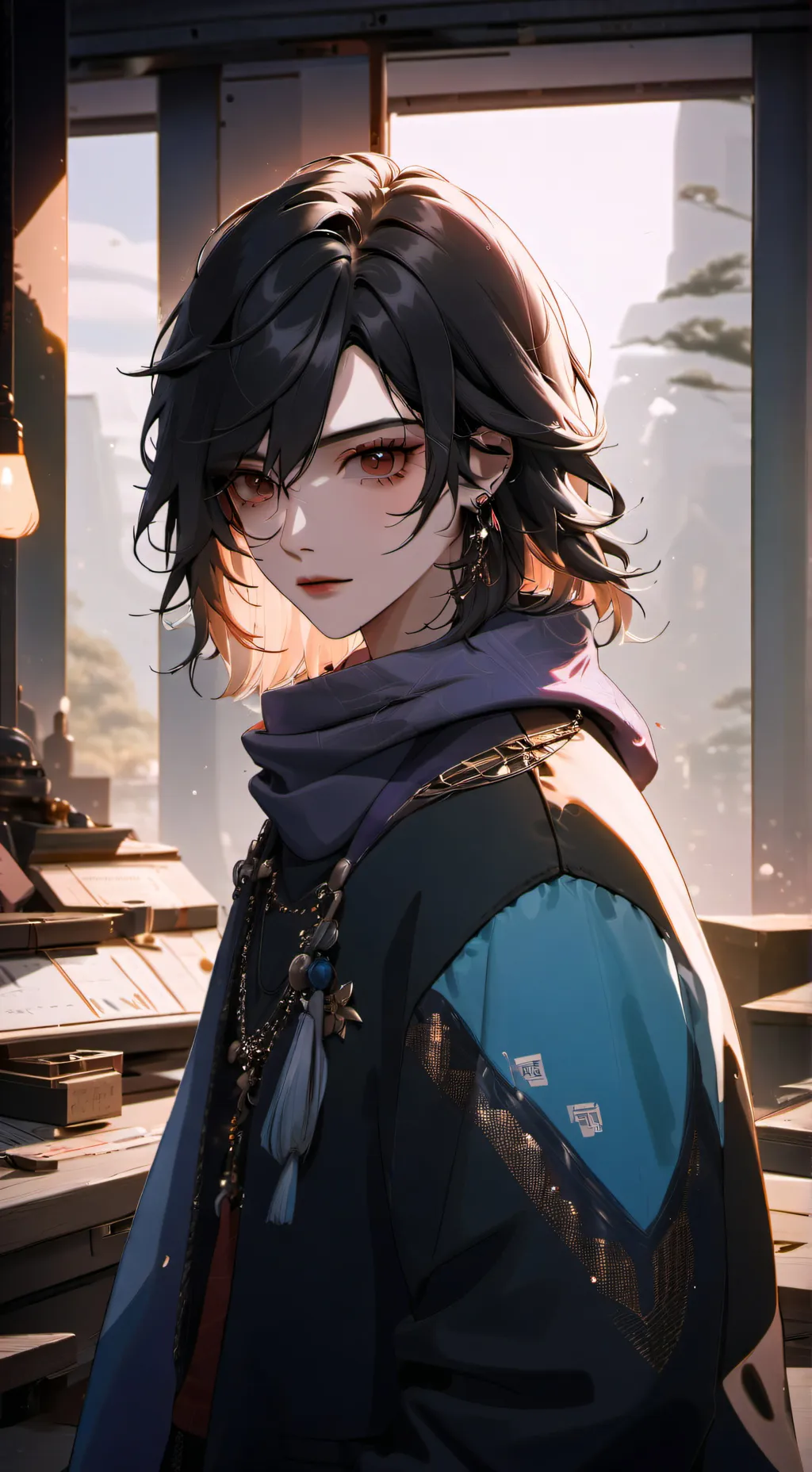 ai character: noa background