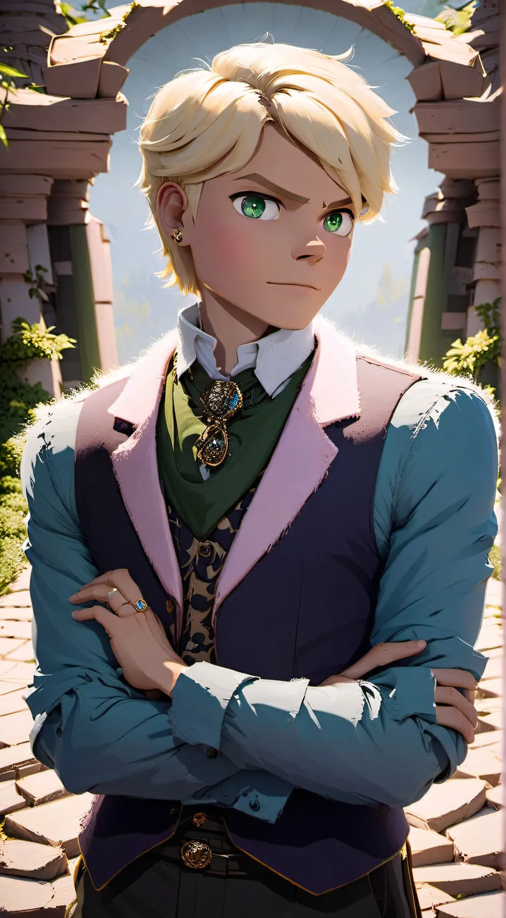 ai character: Felix Fanthom  background