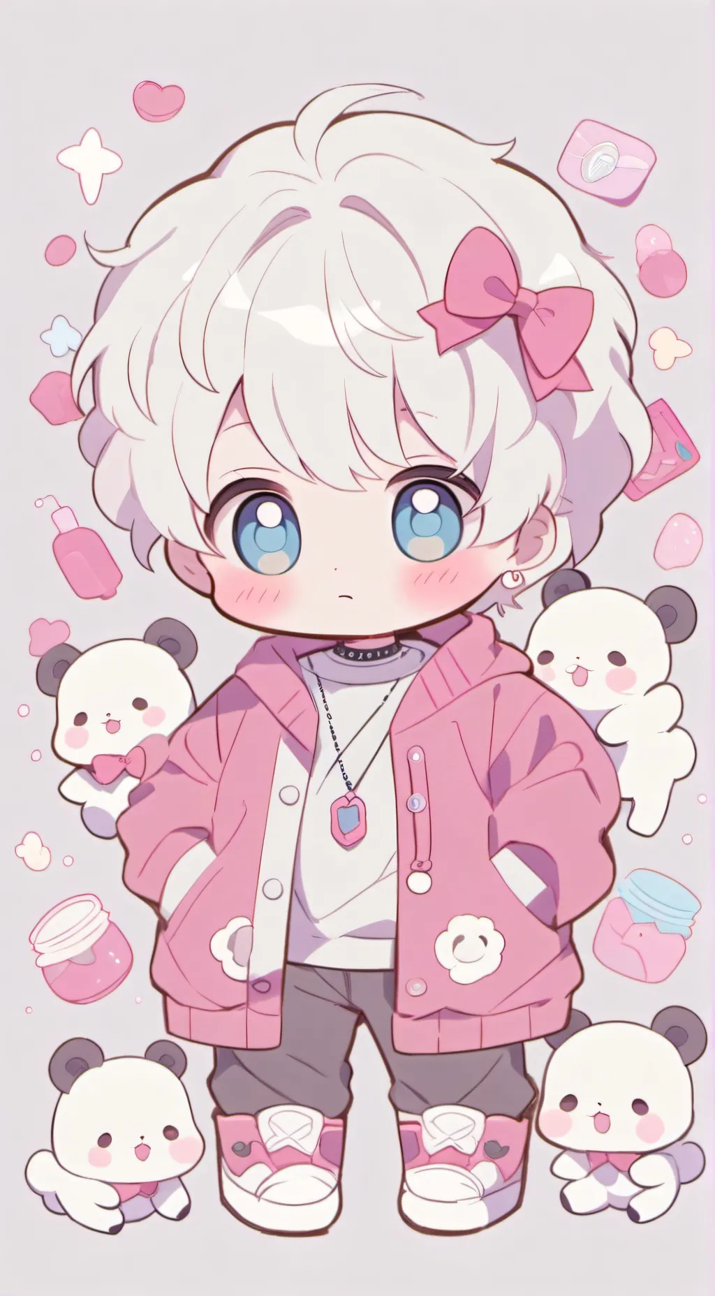 ai character: Bayi max🍭 background